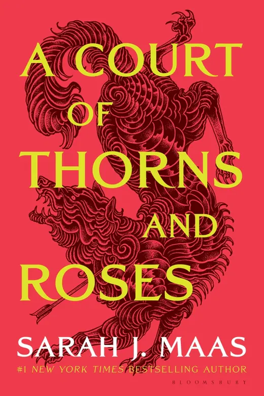 Cover of A Court of Thorns and Roses (A Court of Thorns and Roses, #1) by Sarah J. Maas